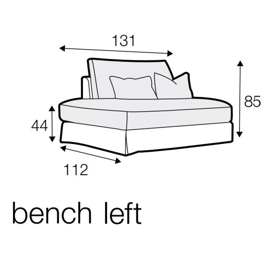 Heaven Bench Links/Rechts Heaven Bench Links/Rechts
