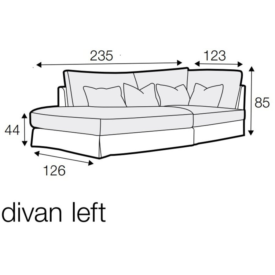 Heaven Divan Rechts/Links Heaven Divan Rechts/Links