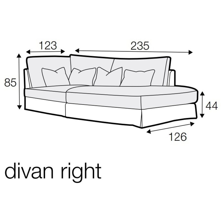 Heaven Divan Rechts/Links Heaven Divan Rechts/Links