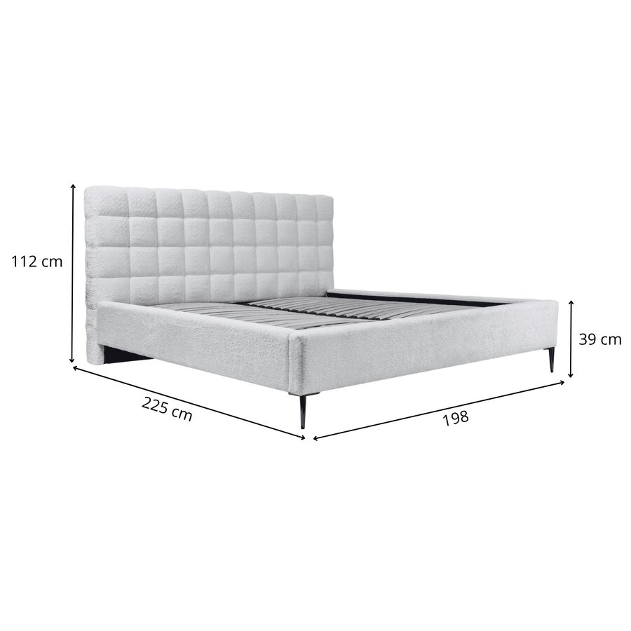 Millo 180 x 200 cm Gestoffeerd Bed Olijfgroen Millo 180 x 200 cm Gestoffeerd Bed Olijfgroen