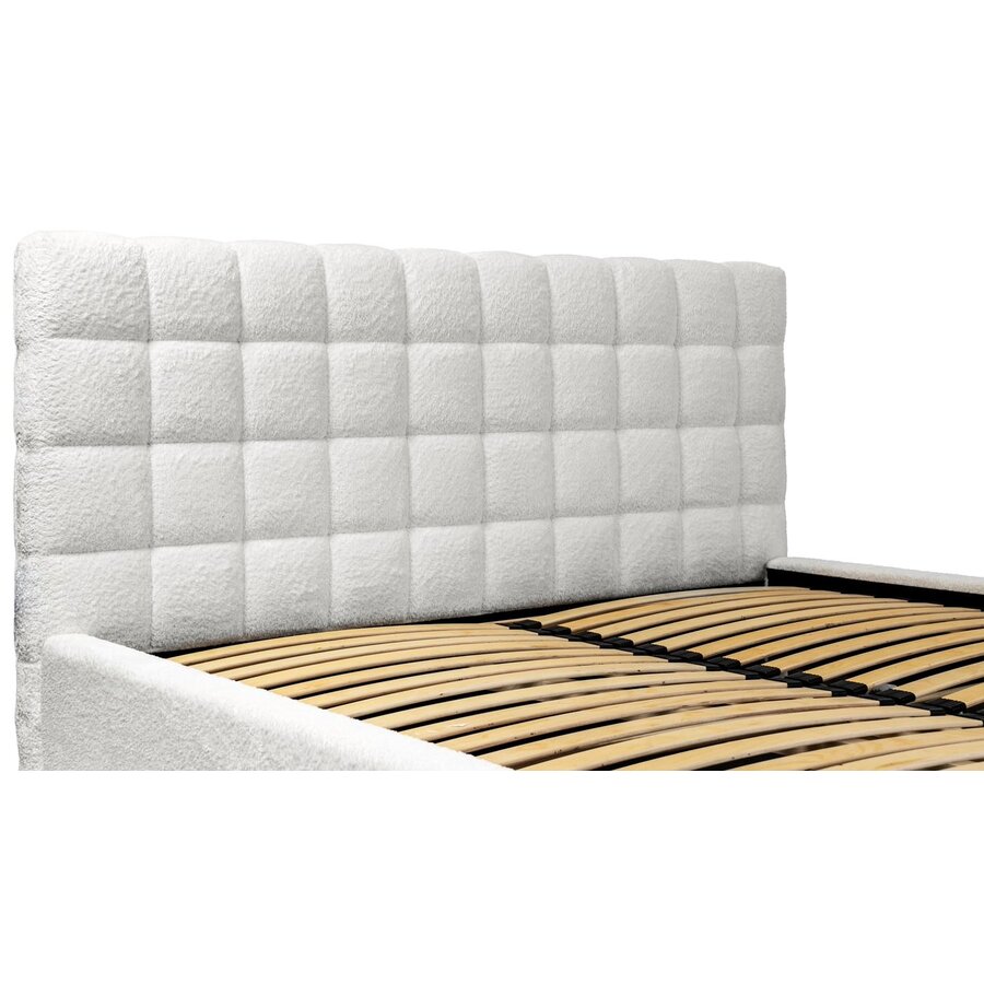 Millo 180 x 200 cm Gestoffeerd Bed Ivory Millo 180 x 200 cm Gestoffeerd Bed Ivory