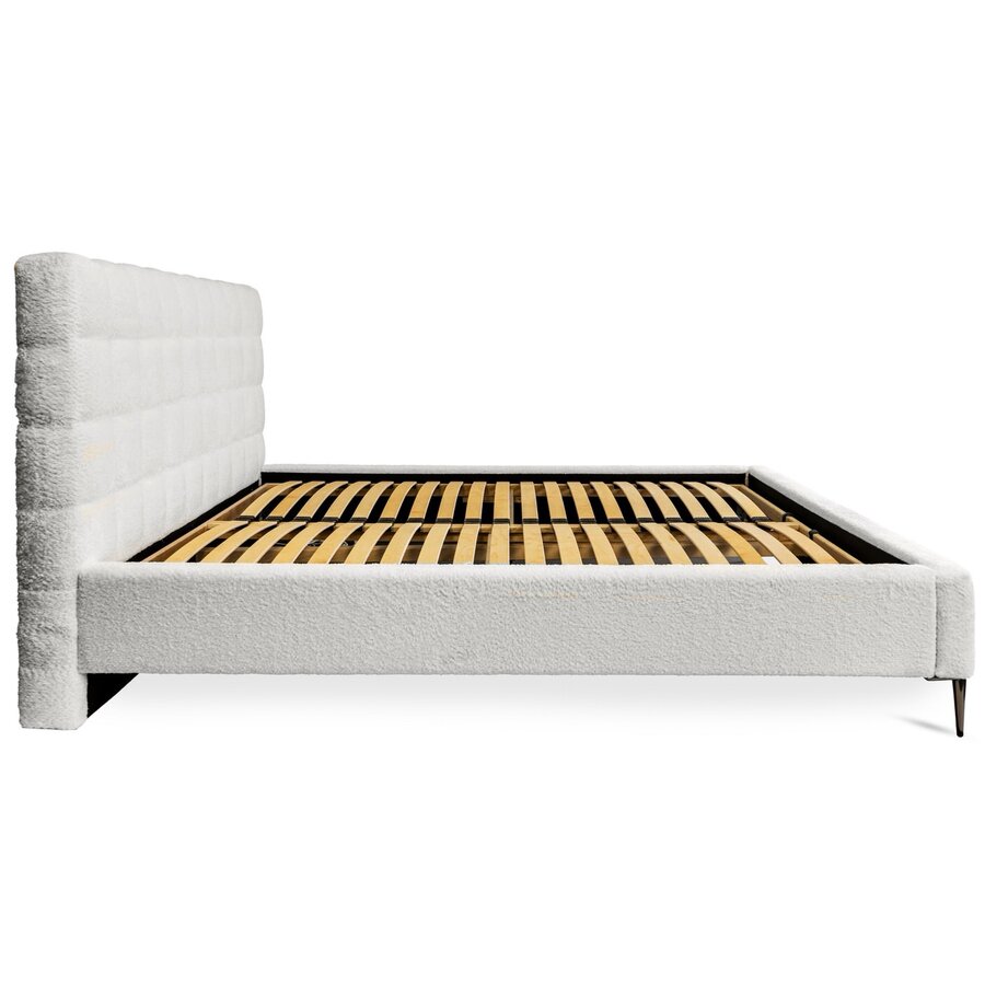 Millo 160 x 200 cm Gestoffeerd Bed Ivory Millo 160 x 200 cm Gestoffeerd Bed Ivory