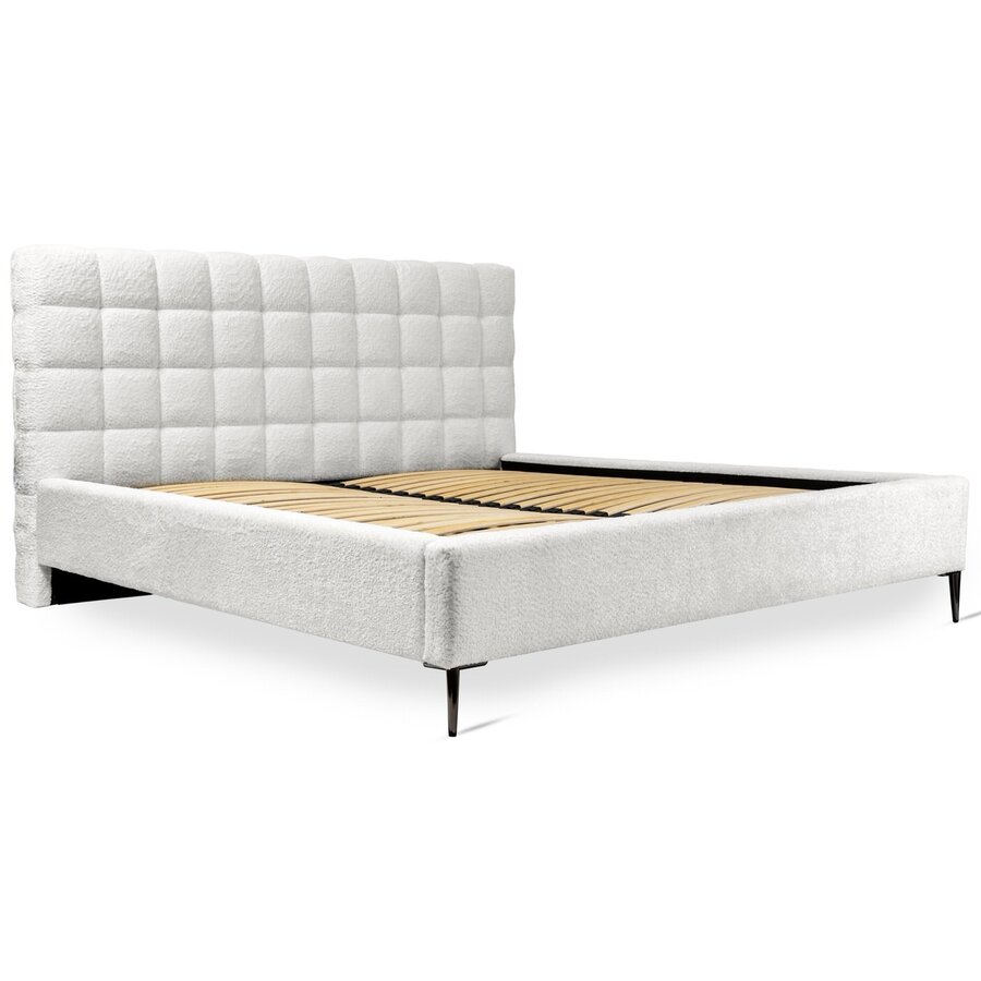 Millo 160 x 200 cm Gestoffeerd Bed Ivory Millo 160 x 200 cm Gestoffeerd Bed Ivory