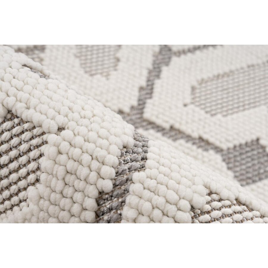 Tunis 120 x 170 cm Vloerkleed Zilver 402 Tunis 120 x 170 cm Vloerkleed Zilver 402