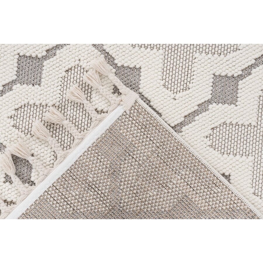 Tunis 120 x 170 cm Vloerkleed Zilver 402 Tunis 120 x 170 cm Vloerkleed Zilver 402