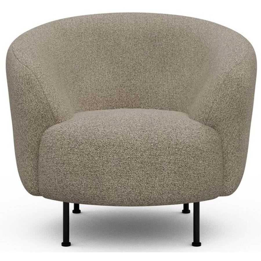 Gran Fauteuil Beige Bouclé Cirkel-Poot Gran Fauteuil Beige Bouclé Cirkel-Poot