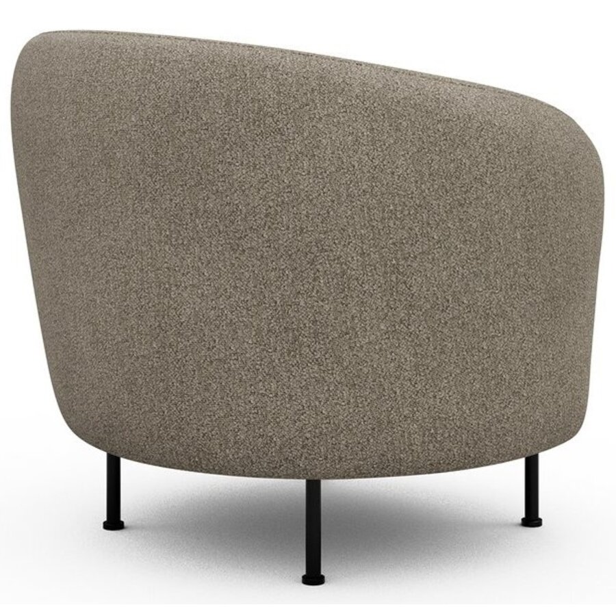 Gran Fauteuil Beige Bouclé Cirkel-Poot Gran Fauteuil Beige Bouclé Cirkel-Poot