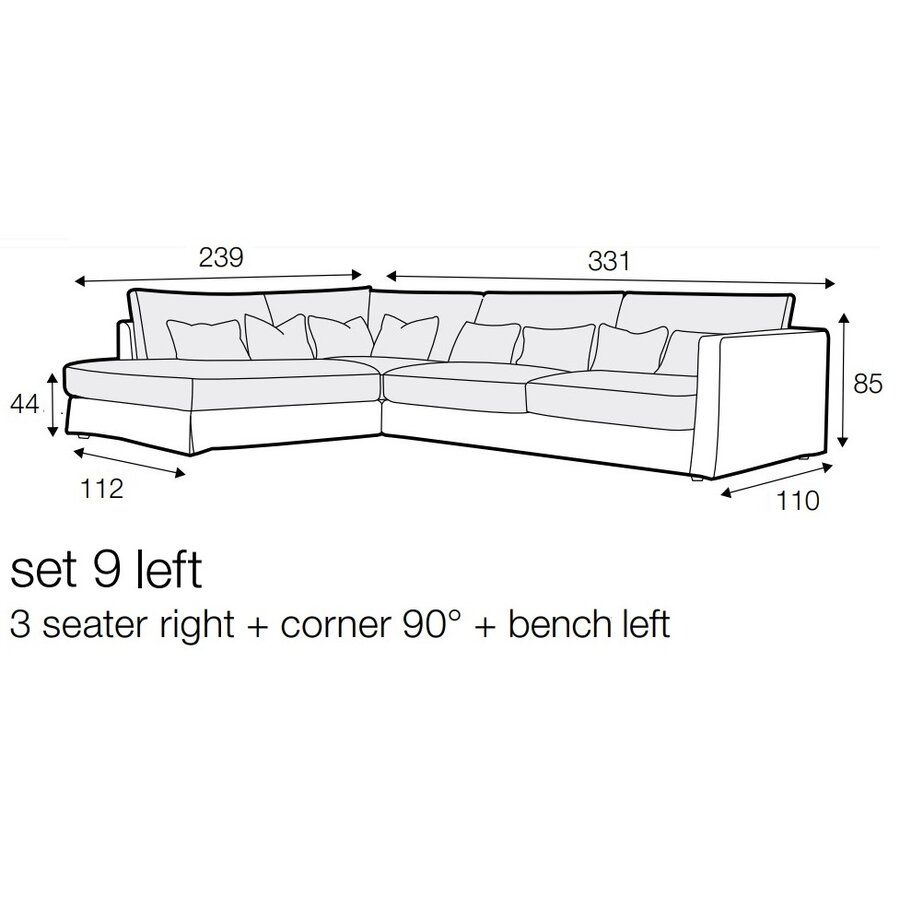 Heaven Set 9 Rechts / Links Heaven Set 9 Rechts / Links