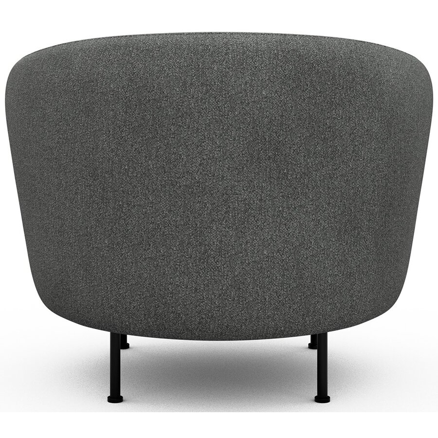 Gran Fauteuil Grijs Bouclé Cirkel-Poot Gran Fauteuil Grijs Bouclé Cirkel-Poot
