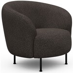 Kragelund Gran Fauteuil Taupe Bouclé Cirkel-Poot Kragelund Gran Fauteuil Taupe Bouclé Cirkel-Poot