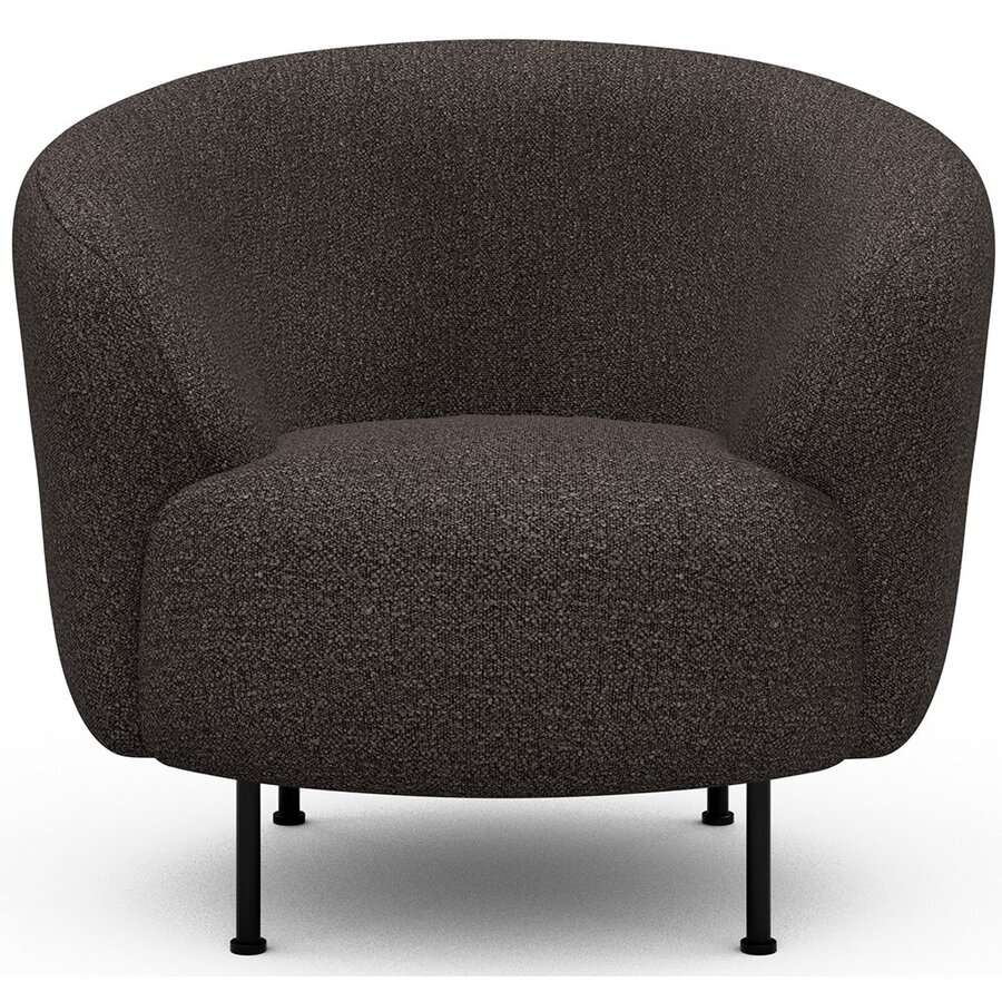 Gran Fauteuil Taupe Bouclé Cirkel-Poot Gran Fauteuil Taupe Bouclé Cirkel-Poot