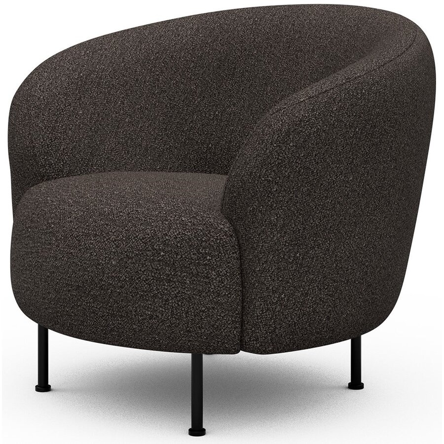 Gran Fauteuil Taupe Bouclé Cirkel-Poot Gran Fauteuil Taupe Bouclé Cirkel-Poot