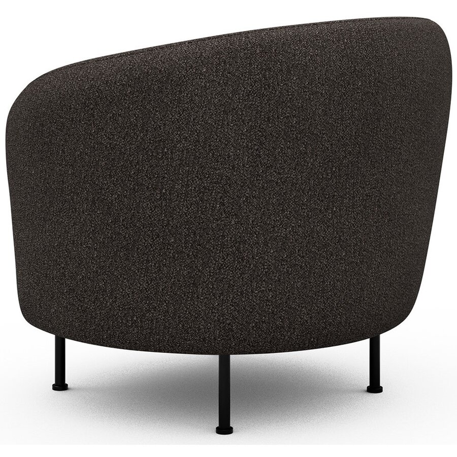 Gran Fauteuil Taupe Bouclé Cirkel-Poot Gran Fauteuil Taupe Bouclé Cirkel-Poot