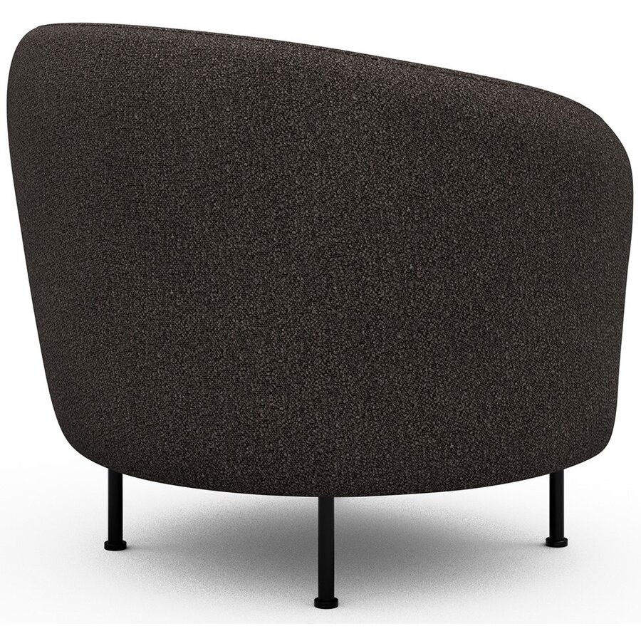 Gran Fauteuil Taupe Bouclé Cirkel-Poot Gran Fauteuil Taupe Bouclé Cirkel-Poot
