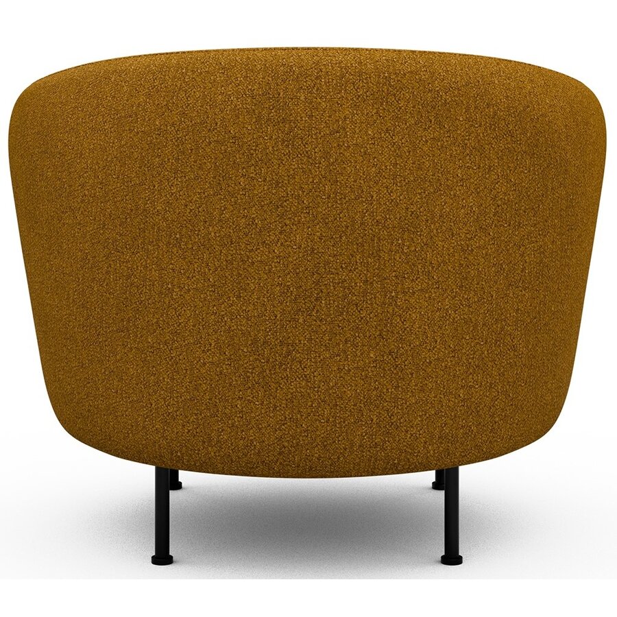 Gran Fauteuil Oker Bouclé Cirkel-Poot Gran Fauteuil Oker Bouclé Cirkel-Poot