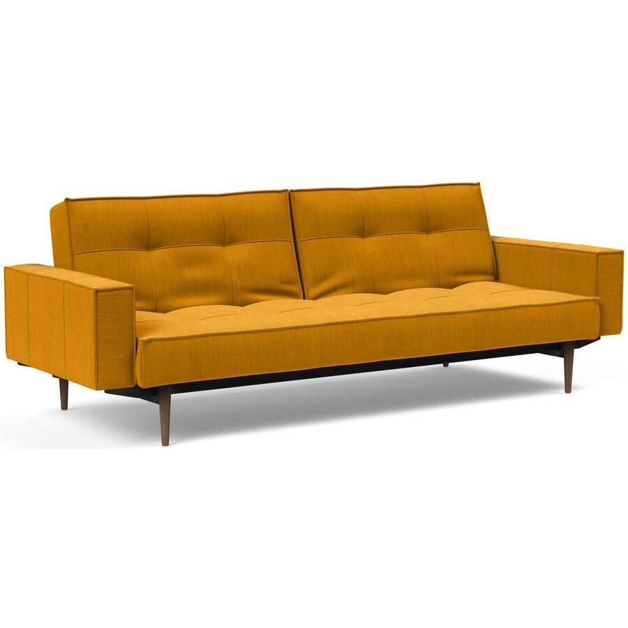 Splitback Deluxe Slaapbank Curry / Styletto Splitback Deluxe Slaapbank Curry / Styletto