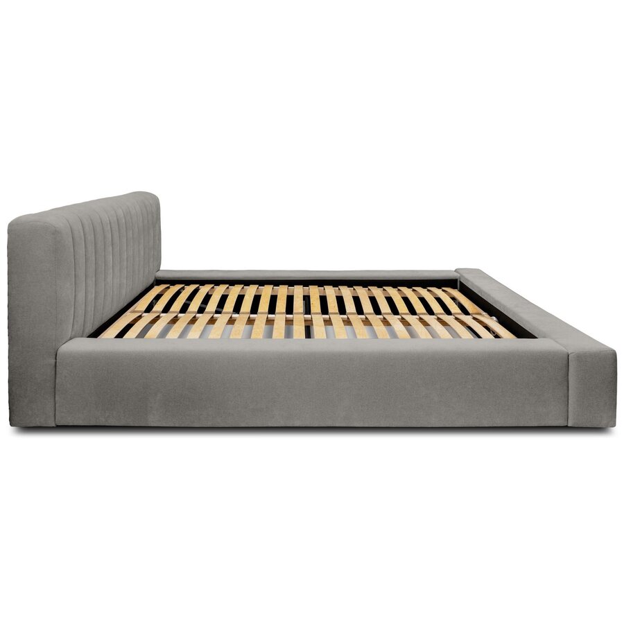 Como 180 x 200 cm Gestoffeerd Bed Grijs