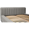 Como 140 x 200 cm Gestoffeerd Bed Grijs