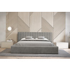Como 140 x 200 cm Gestoffeerd Bed Grijs