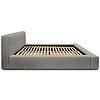 Como 140 x 200 cm Gestoffeerd Bed Grijs