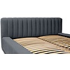Como 180 x 200 cm Gestoffeerd Bed Donkerblauw