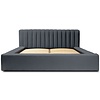 Como 140 x 200 cm Gestoffeerd Bed Donkerblauw