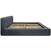 Como 140 x 200 cm Gestoffeerd Bed Donkerblauw