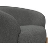 Gran Fauteuil Grijs Bouclé / Eiken Gran Fauteuil Grijs Bouclé / Eiken
