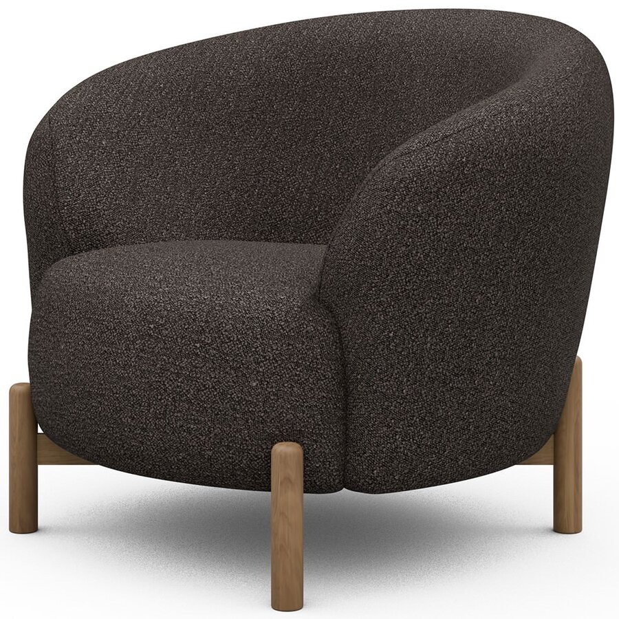 Gran Fauteuil Taupe Bouclé / Eiken Gran Fauteuil Taupe Bouclé / Eiken