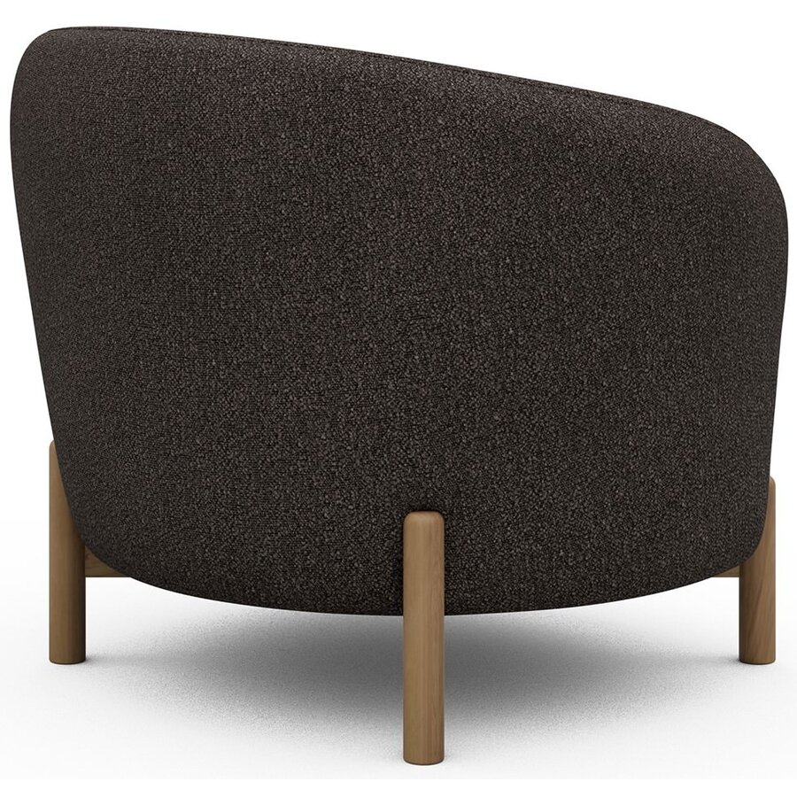 Gran Fauteuil Taupe Bouclé / Eiken Gran Fauteuil Taupe Bouclé / Eiken