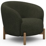 Kragelund Gran Fauteuil Bosgroen Bouclé / Eiken Kragelund Gran Fauteuil Bosgroen Bouclé / Eiken