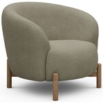 Kragelund Gran Fauteuil Stoffig Zand / Eiken Kragelund Gran Fauteuil Stoffig Zand / Eiken