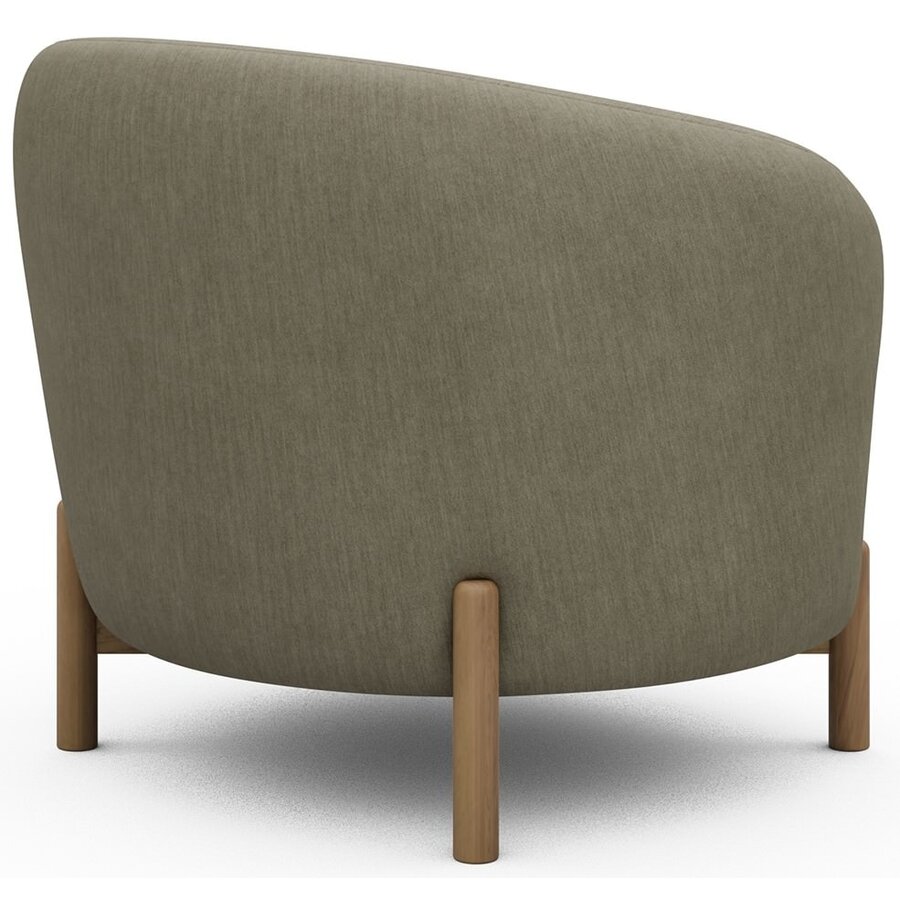 Gran Fauteuil Stoffig Zand / Eiken Gran Fauteuil Stoffig Zand / Eiken