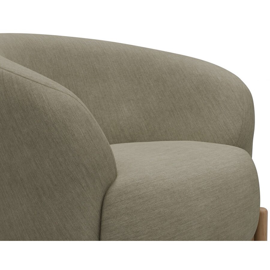 Gran Fauteuil Stoffig Zand / Eiken Gran Fauteuil Stoffig Zand / Eiken