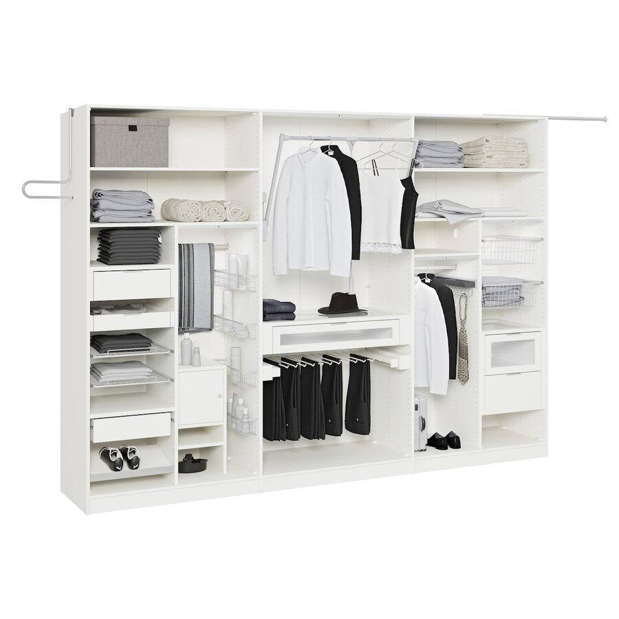 Premium Wit Tweedekans Mat Glas Draaideurkast Premium Wit Tweedekans Mat Glas Draaideurkast