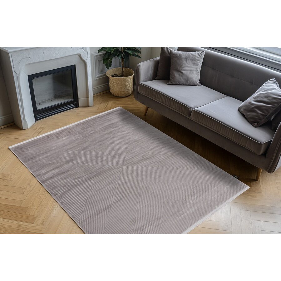 Garnier 120 x 170 cm Vloerkleed Zilver Garnier 120 x 170 cm Vloerkleed Zilver