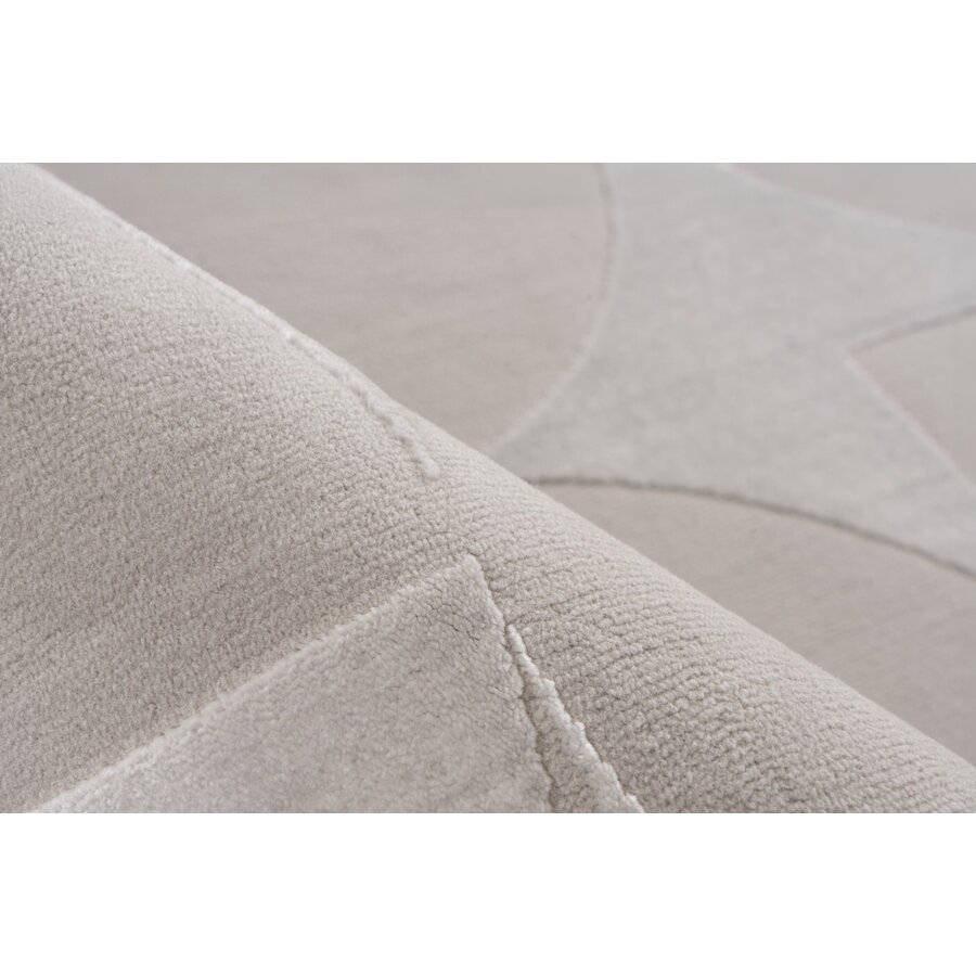 Elif 200 x 290 cm Vloerkleed Zilver 406
