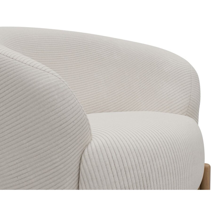 Gran Fauteuil Ivory Corduroy / Eiken Gran Fauteuil Ivory Corduroy / Eiken