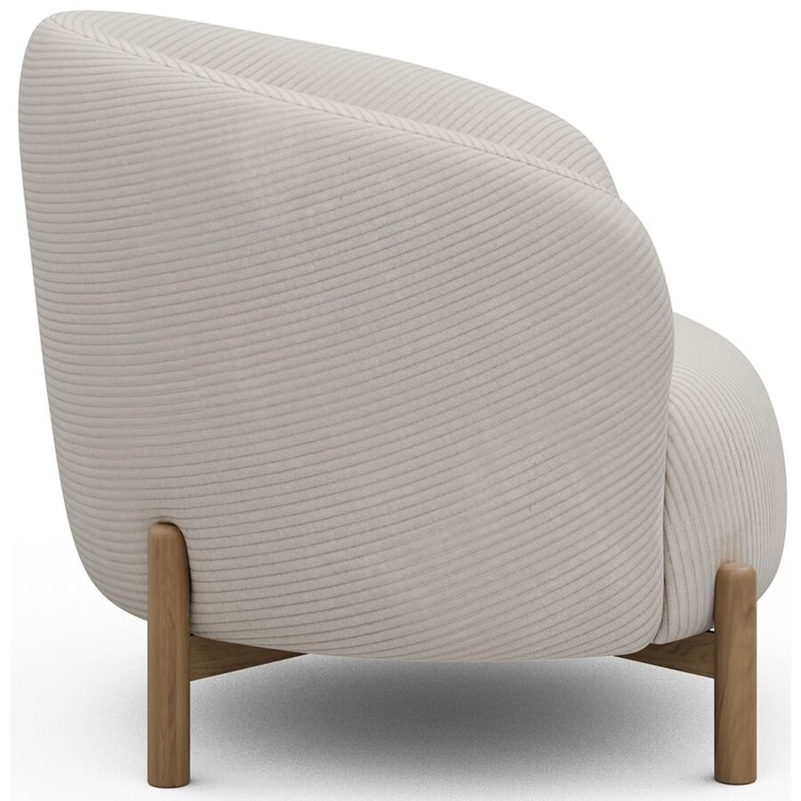 Gran Fauteuil Ivory Corduroy / Eiken Gran Fauteuil Ivory Corduroy / Eiken