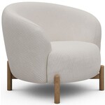 Kragelund Gran Fauteuil Ivory Corduroy / Eiken Kragelund Gran Fauteuil Ivory Corduroy / Eiken