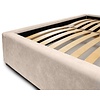 Faro 140 x 200 cm Gestoffeerd Bed Beige