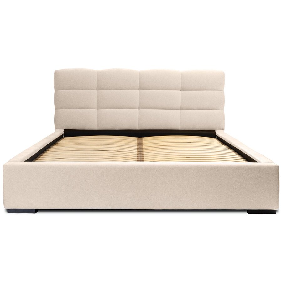 Faro 180 x 200 cm Gestoffeerd Bed Beige