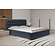 Faro 140 x 200 cm Gestoffeerd Bed Donkerblauw