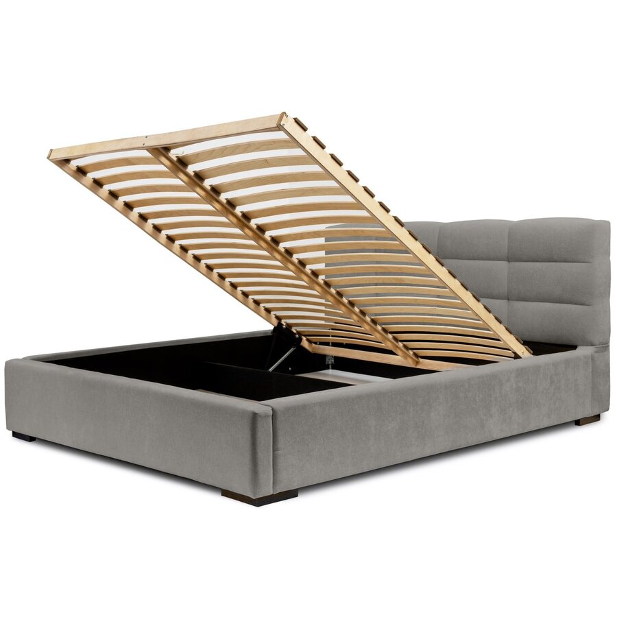 Faro 180 x 200 cm Gestoffeerd Bed Grijs