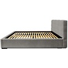 Faro 180 x 200 cm Gestoffeerd Bed Grijs