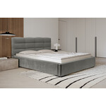 Trae Mobler Faro 160 x 200 cm Gestoffeerd Bed Grijs