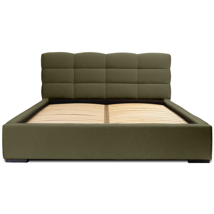 Faro 140 x 200 cm Gestoffeerd Bed Bosgroen