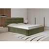 Faro 140 x 200 cm Gestoffeerd Bed Bosgroen