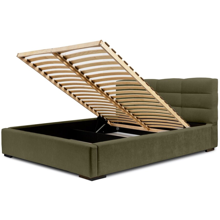 Faro 180 x 200 cm Gestoffeerd Bed Bosgroen