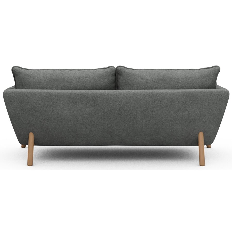 Hasle 2-zits Bank Grijs Bouclé / Eiken Hasle 2-zits Bank Grijs Bouclé / Eiken